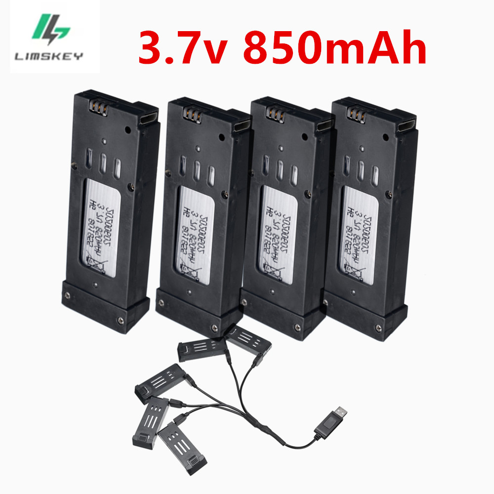 Eachine Drone E58 - Аккумулятор 3.7V 850mAh для радиоуправляемых дронов