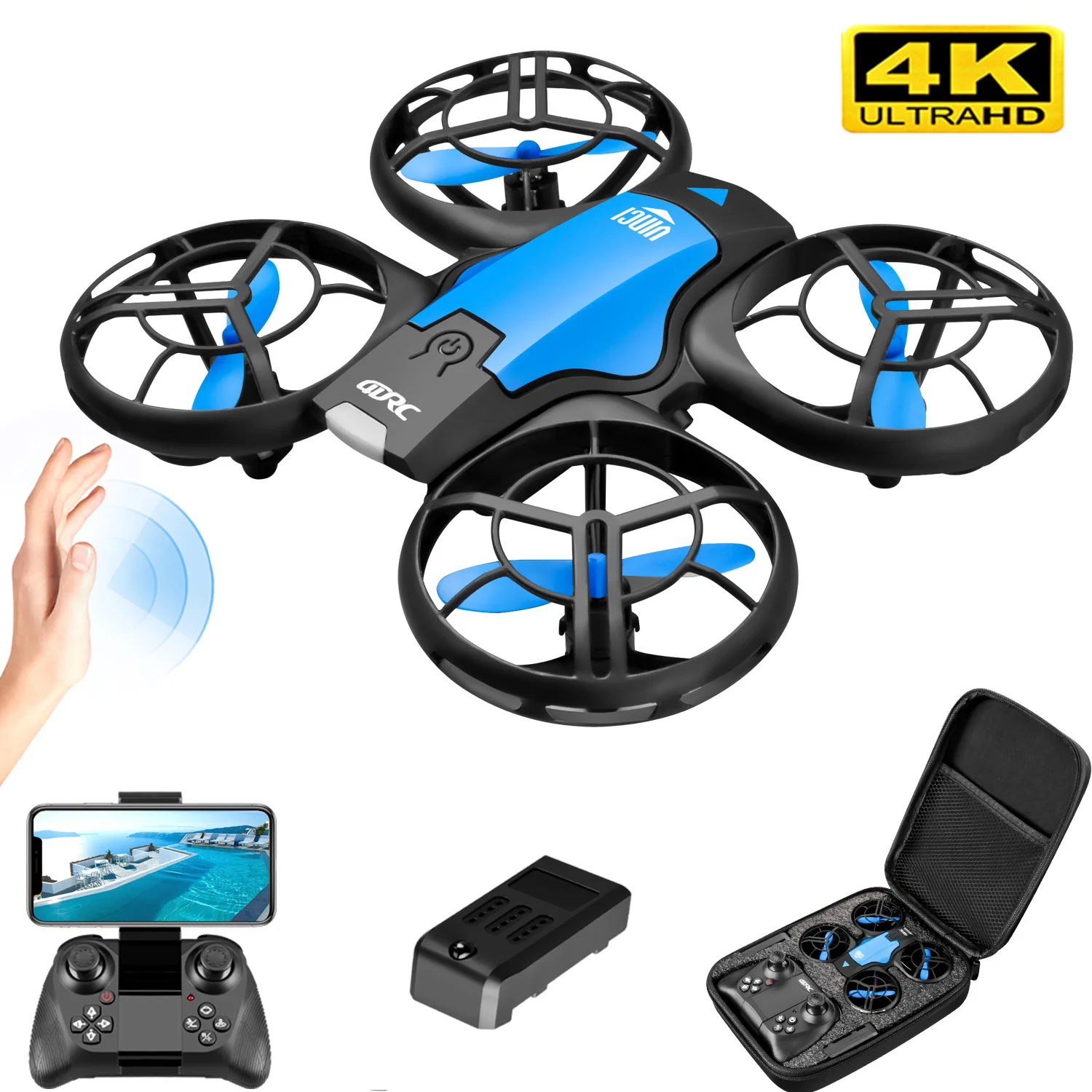 Drone Battery Box - Новый мини-дрон V8 с камерой 4K