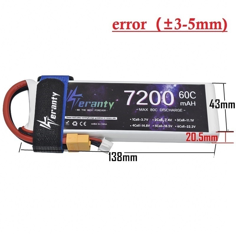 Аккумулятор LiPo в мягком корп – обзор и цена Drone Battery 6S