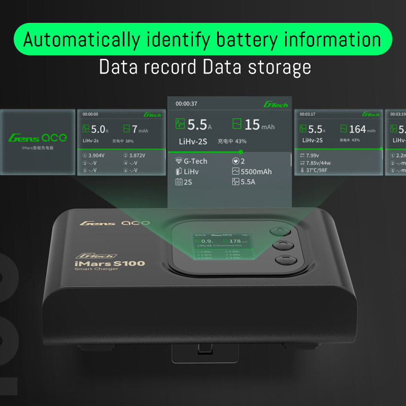 Зарядное устройство GensAce iM – обзор и цена Drone Battery Smart